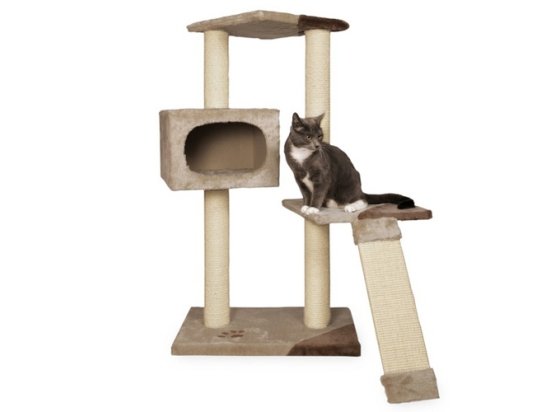 Фото - когтеточки, с домиками Trixie Almeria когтеточка - игровой комплекс для кошек