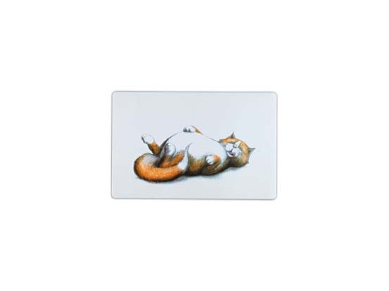 Фото - миски, поилки, фонтаны Trixie fat cat - Коврик под миски для кошек (24475)
