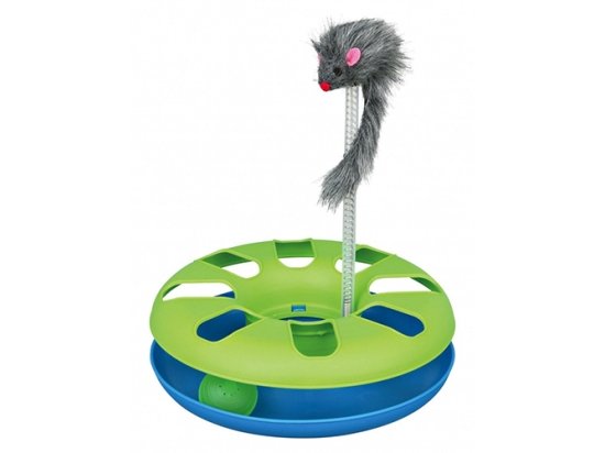 Фото - іграшки Trixie CRAZY CIRCLE іграшка-трек з мишкою для котів