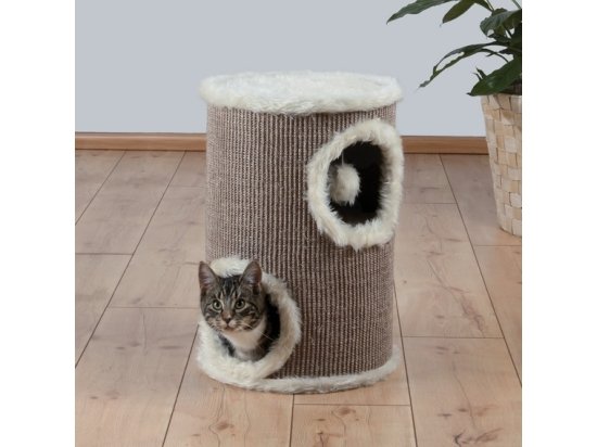Фото - когтеточки, с домиками Trixie EdoardoTower когтеточка-домик для кошек (Башня)