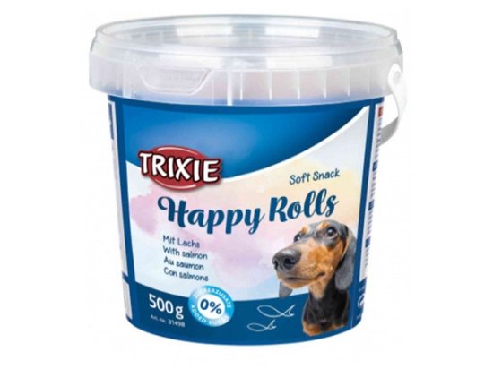Фото - ласощі Trixie Happy Rolls - Ласощі для собак з лососем