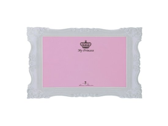 Фото - миски, поилки, фонтаны Trixie My Princess - Пластиковый коврик под миски розовый (24785)