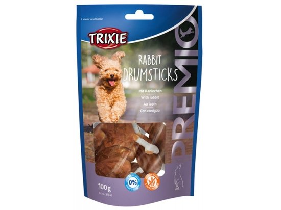 Фото - ласощі Trixie (Тріксі) RABBIT DRUMSTICKS ласощі для собак з кроликом