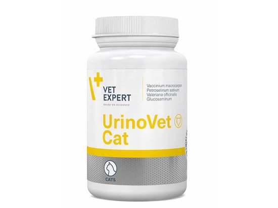 Фото - для сечостатевої системи (урологія та репродукція) VetExpert (ВетЕксперт) UrinoVet Cat (УриноВет Кет) харчова добавка для підтримки сечовидільної функції у котів