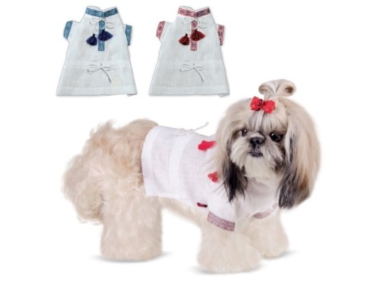 Фото - одежда Pet Fashion Рубашка-вышиванка для собак