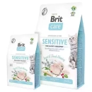 Фото - сухой корм Brit Care Cat Grain Free Sensitive Insect & Herring беззерновой сухой корм для кошек с чувствительным пищеварением НАСЕКОМЫЕ И СЕЛЕДЬ