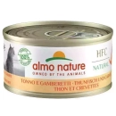 Фото - вологий корм (консерви) Almo Nature HFC NATURAL TUNA & SHRIMP консерви для кішок ТУНЕЦЬ І КРЕВЕТКИ