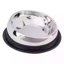 Фото - миски, поилки, фонтаны Trixie Feed bowl миска из нержавеющей стали для коротконосых пород собак