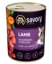 Фото - вологий корм (консерви) Savory (Сейворі) GOURMAND STERILIZED LAMB вологий корм для стерилізованих котів (ягня)
