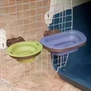 Фото - миски, поилки, фонтаны DEXAS Collapsible Kennel Bowl-Large - Миска складная с креплением для клетки для собак и кошек БОЛЬШАЯ, зеленый