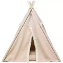 Фото - спальные места, лежаки, домики Trixie Tipi Boho Лежак-вигвам для кошек, бежевый (38211)