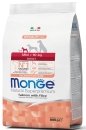 Фото - сухой корм Monge Dog Monoprotein Adult Mini Salmon & Rice сухой монопротеиновый корм для собак мелких пород ЛОСОСЬ и РИС