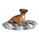 Фото - лежаки, матрасы, коврики и домики Trixie (Трикси) JERRY (ДЖЕРИ) лежанка для собак, серая в клетку