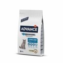 Фото - сухой корм Advance (Эдванс) Cat Sterilized - корм для стерилизованных котов и кошек С ИНДЕЙКОЙ