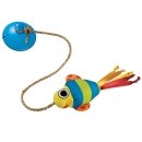 Фото - игрушки Petstages (Петстейджес) Dangling Fish рыбка на присоске - игрушка для кошек