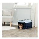 Фото - переноски, сумки, рюкзаки Trixie (Трикси) TCamp нейлоновый бокс (кеннел) для транспортировки собак, синий