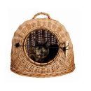 Фото - переноски, сумки, рюкзаки Trixie (Трикси) Плетеная переноска для кошек и малых пород собак