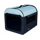 Фото - переноски, сумки, рюкзаки Trixie (Трикси) TCamp нейлоновый бокс (кеннел) для транспортировки собак, синий